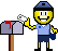 Haushalt und Arbeit 3D Emoticon